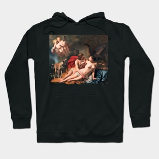 Jupiter and Callisto by Caesar van Everdingen Hoodie